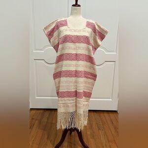 Pedal loom Mexican Dress! Summer Dress! Huipil style!